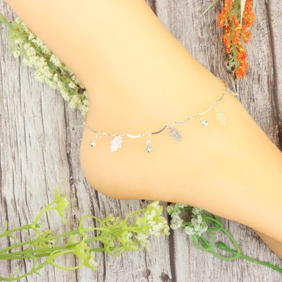 Dainty Anklet for Women – Elegant Everyday Jewelry & Perfect Gift | MLCRC1925 - Picture 9 of 10